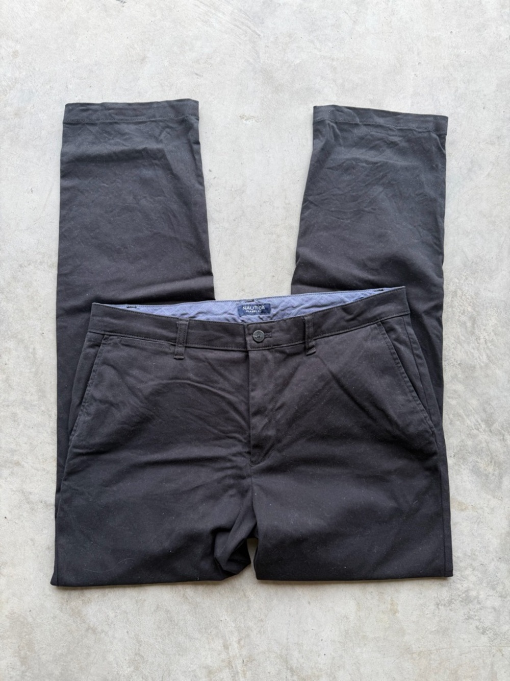 Men’s Nautica Classic Fit Wrinkle Resistant Chino Pants 34x32